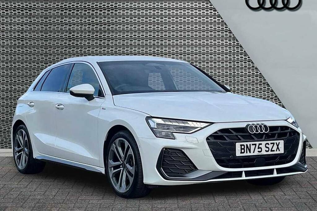 Audi A3 1.5 Tfsi 150 S Line S Tronic White