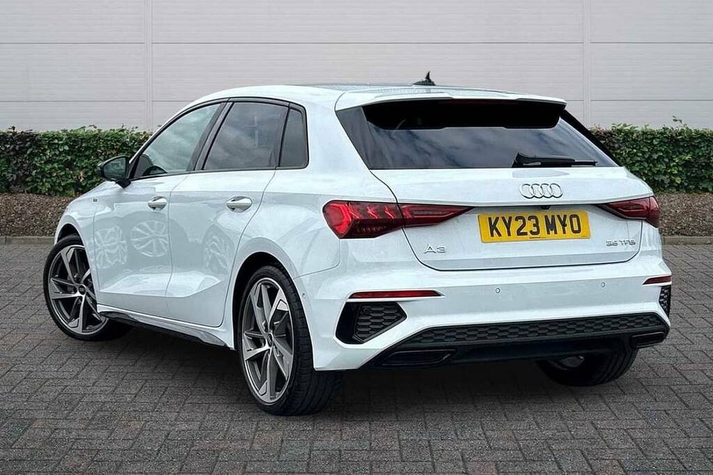 Audi A3 35 Tfsi Edition 1 S Tronic KY23MYO White #3