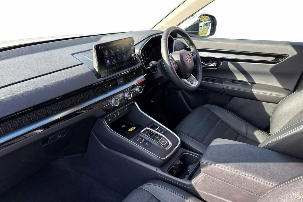 Honda Cr-V 2.0 Ehev Elegance Ecvt KM74DDJ White #2