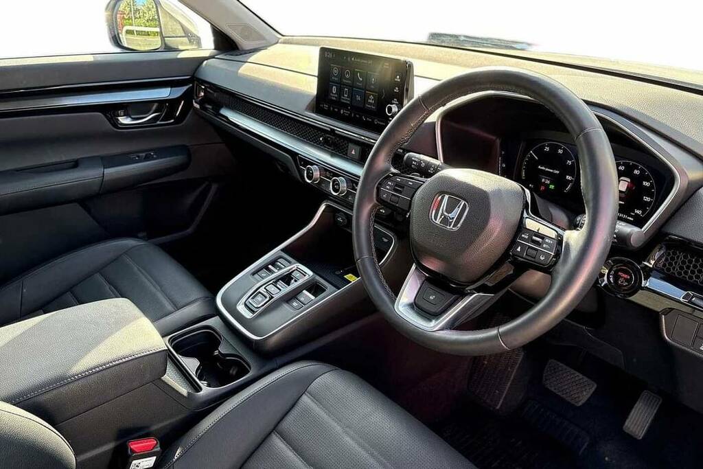 Honda Cr-V 2.0 Ehev Elegance Ecvt KM74DDJ White #6