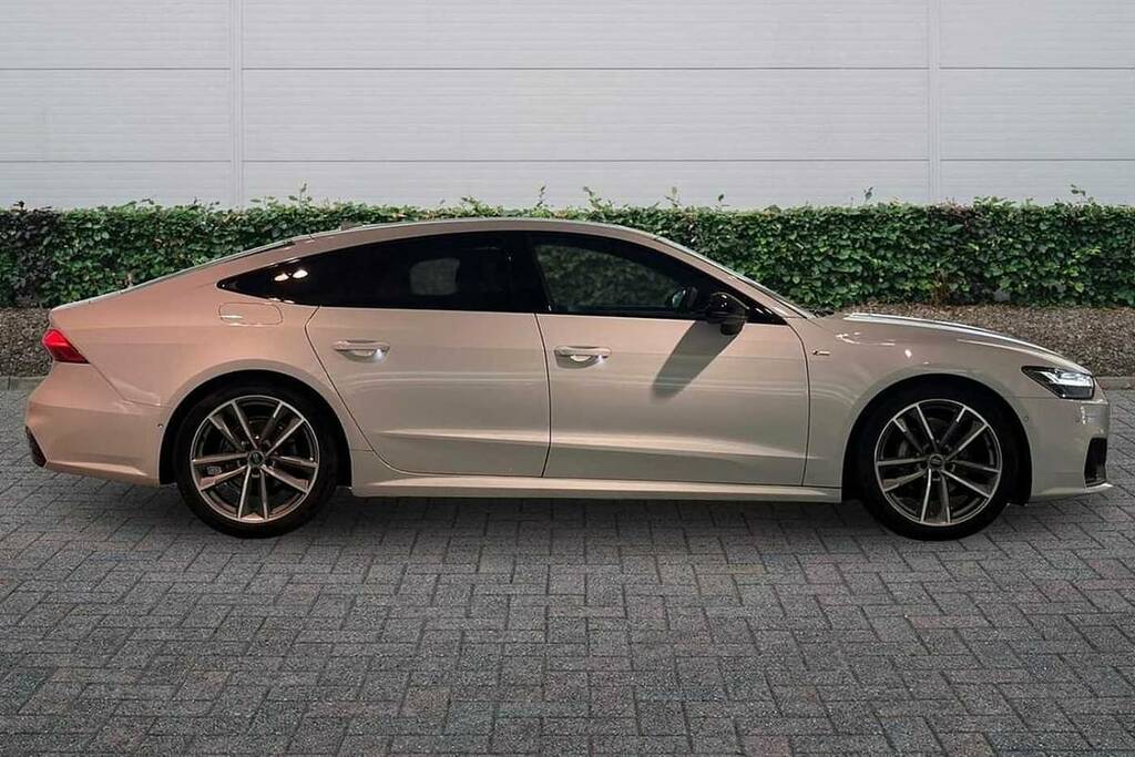 Audi A7 40 Tdi Quattro Black Edition S Tronic White #4