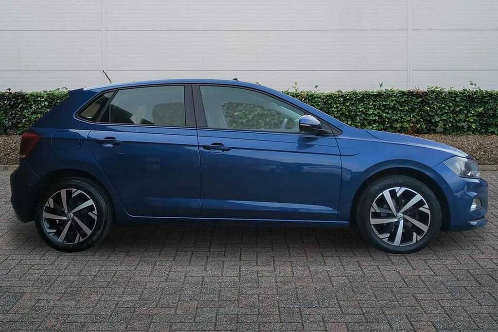 Volkswagen Polo 1.0 Tsi 95 Se Dsg GM18LPF Blue #4