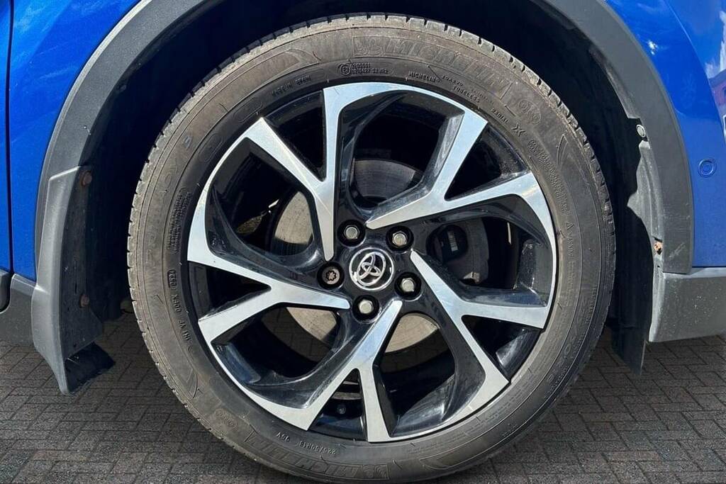Toyota C-Hr 1.8 Hybrid Dynamic Cvt Leather FH17GKZ Blue #6