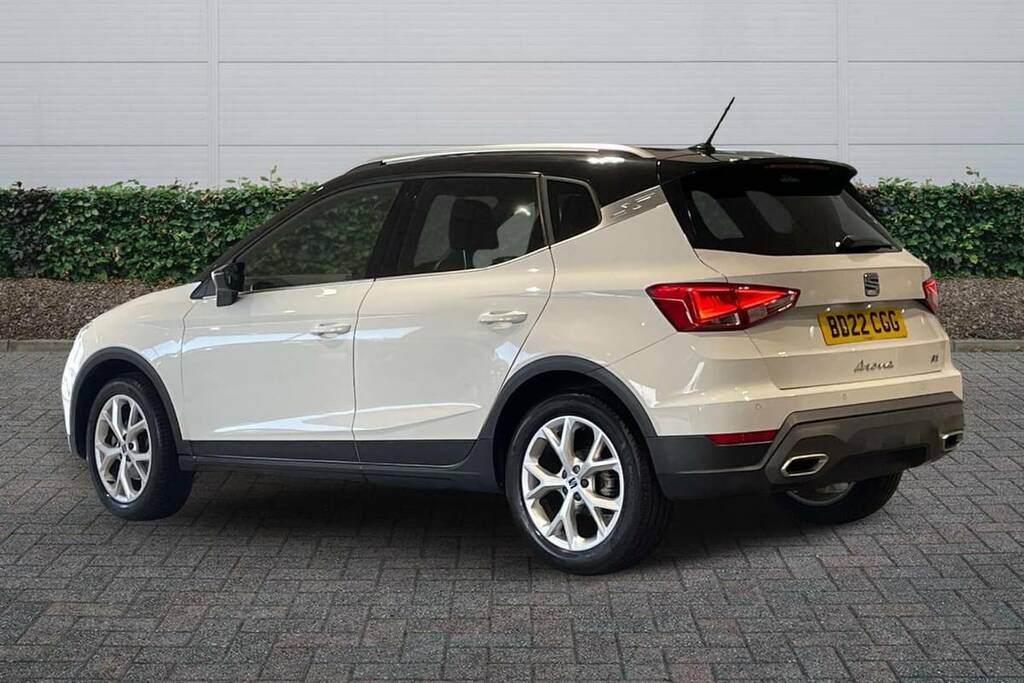 Seat Arona 1.0 Tsi 110 Fr Dsg BD22CGG White #5