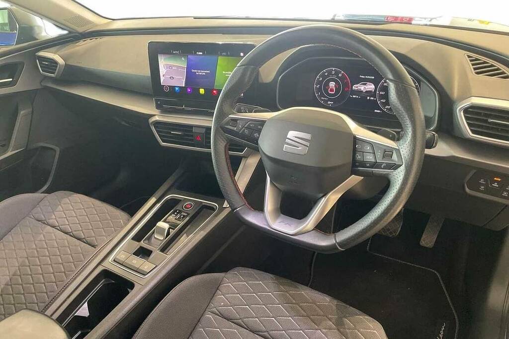 Seat Leon 1.0 Etsi Fr Dsg Blue #6
