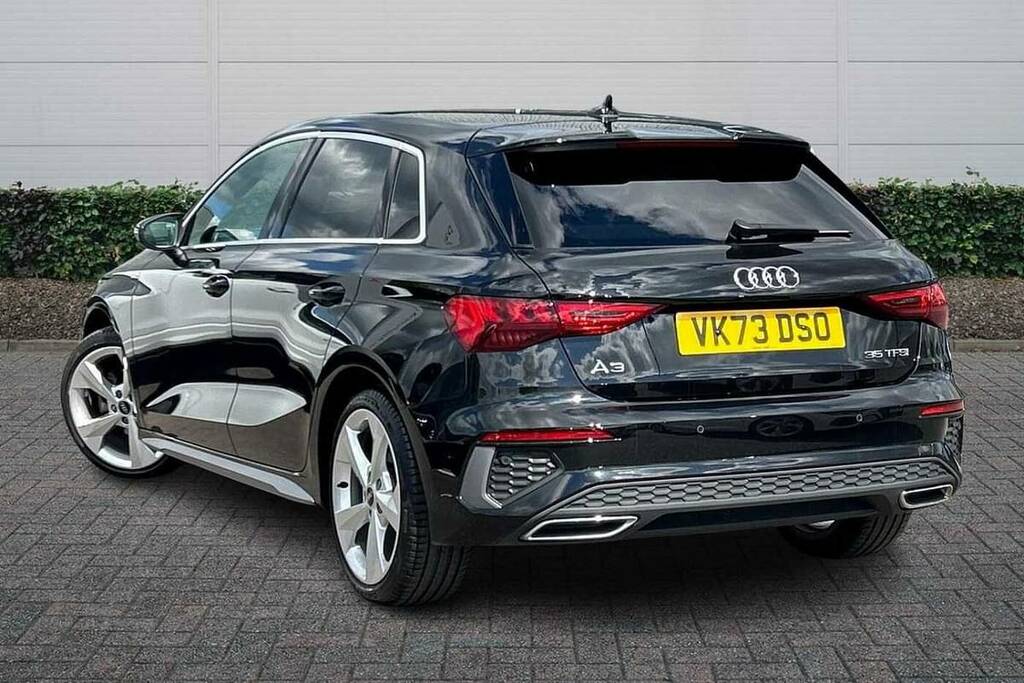 Audi A3 35 Tfsi S Line S Tronic VK73DSO Black #3