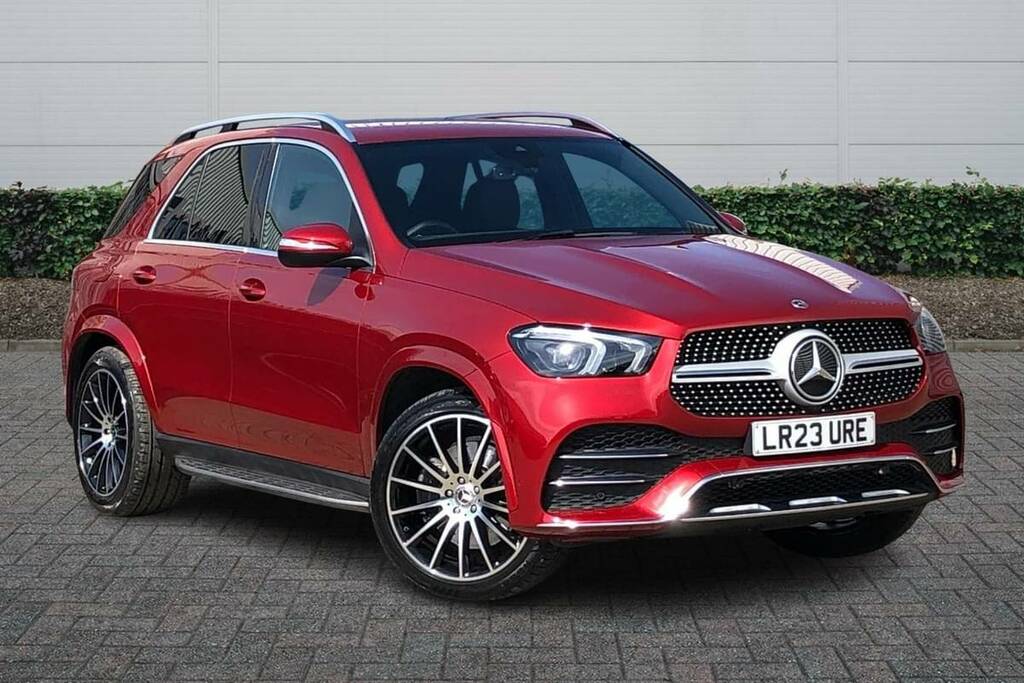 Mercedes-Benz GLE Class 400D 4Matic Amg Line Prem 9G-tronic 7 St Red