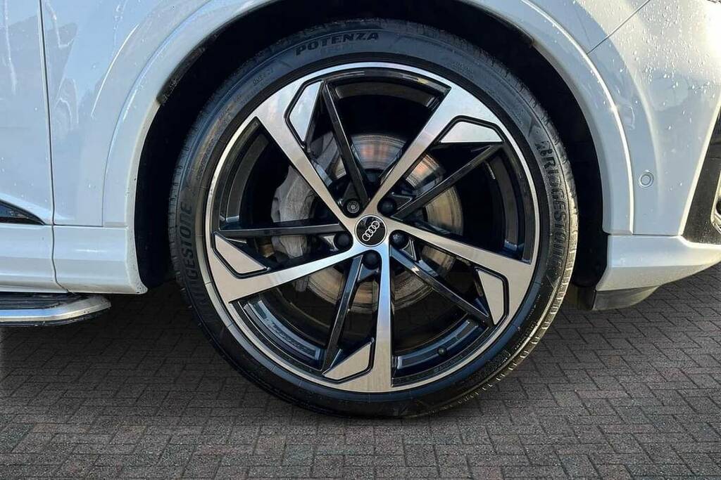 Audi Q7 55 Tfsi Quattro Vorsprung Tiptronic VF23KUB White #5