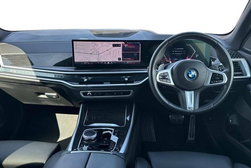 BMW X5 Xdrive50e M Sport YR74MTO Blue #4