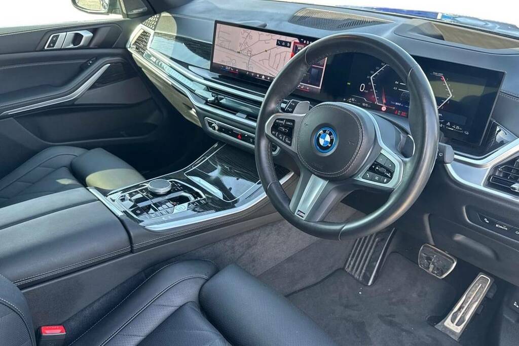 BMW X5 Xdrive50e M Sport YR74MTO Blue #6