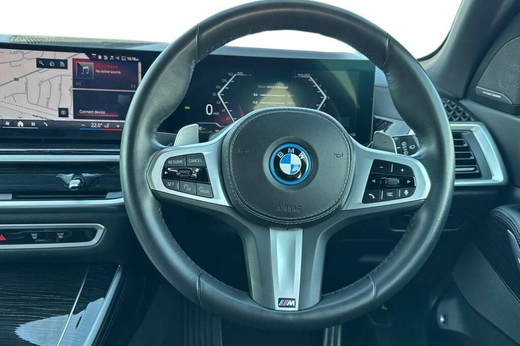 BMW X5 Xdrive50e M Sport YR74MTO Blue #5