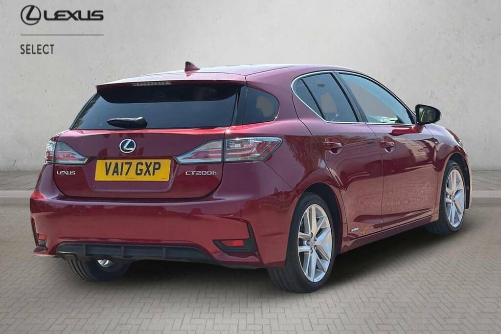 Lexus CT 200H 1.8 Premier Cvt VA17GXP Red #2