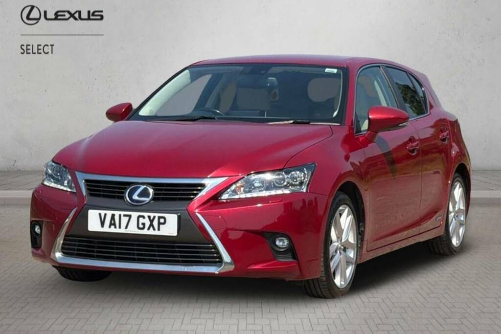 Lexus CT 200H 1.8 Premier Cvt VA17GXP Red #3