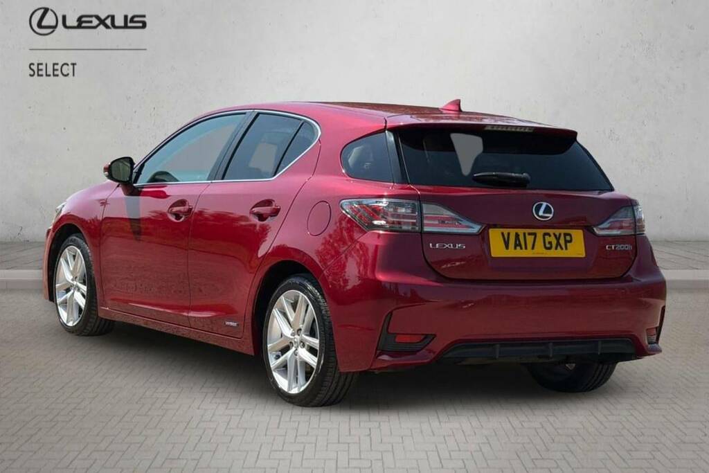 Lexus CT 200H 1.8 Premier Cvt VA17GXP Red #4