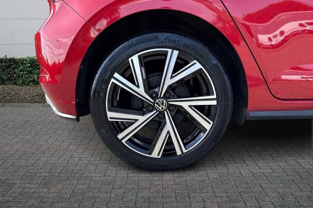 Volkswagen Polo 1.0 Tsi R-line FD23VKO Red #5