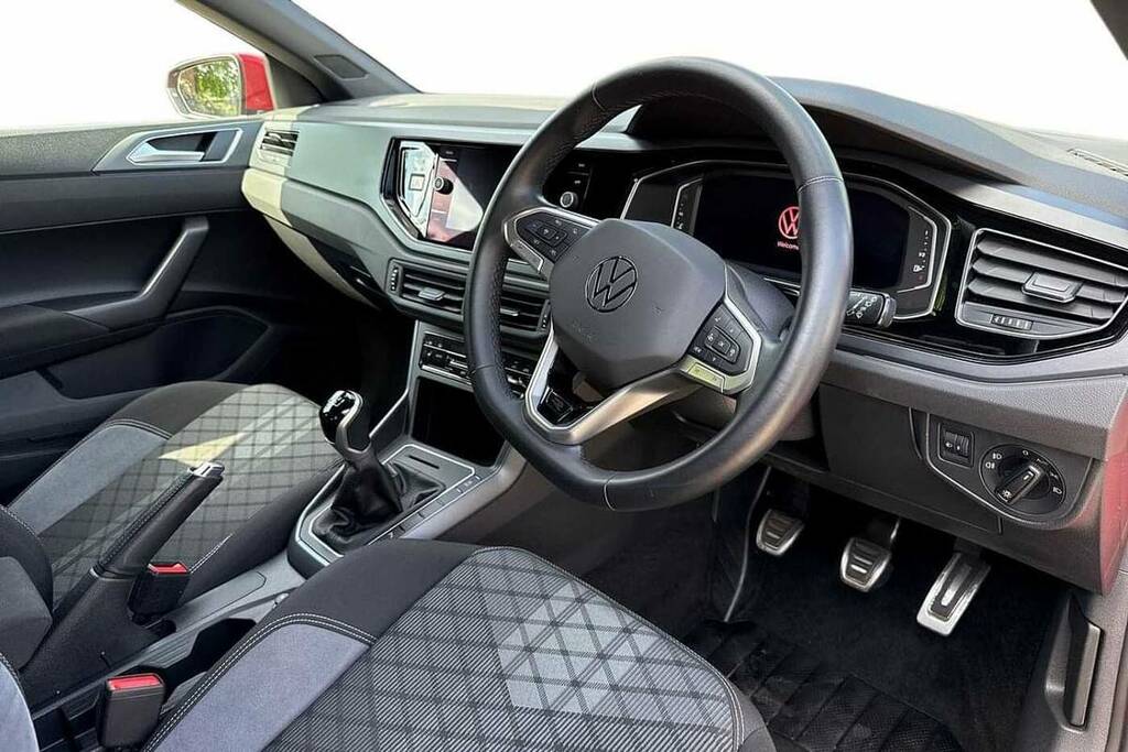 Volkswagen Polo 1.0 Tsi R-line FD23VKO Red #6