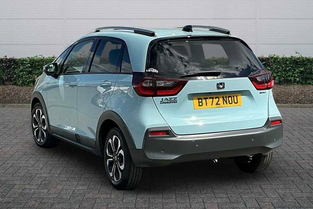 Honda Jazz 1.5 I-mmd Hybrid Crosstar Ex Ecvt BT72NOU Blue #3