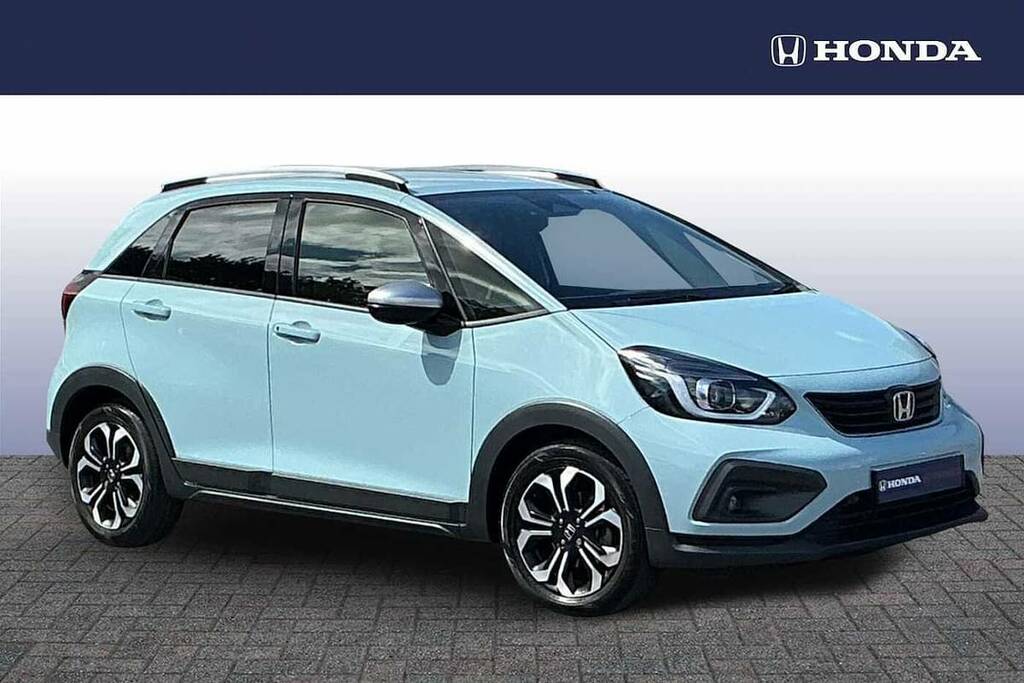 Honda Jazz 1.5 I-mmd Hybrid Crosstar Ex Ecvt Blue