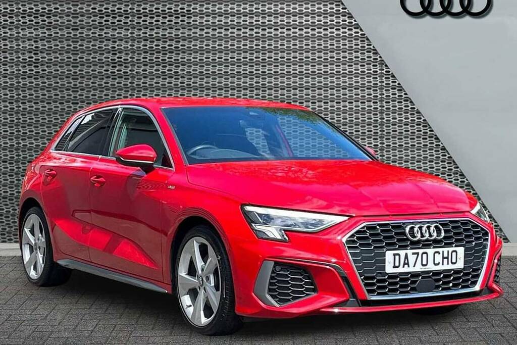 Audi A3 30 Tfsi S Line DA70CHO Red