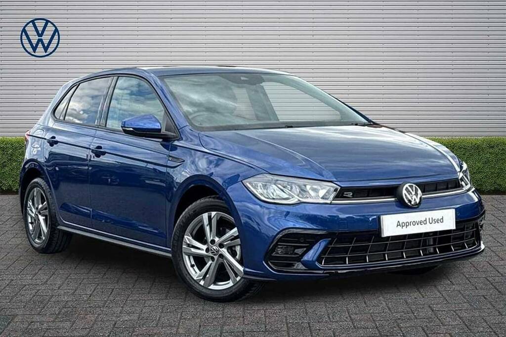 Volkswagen Polo 1.0 Tsi R-line Dsg Blue