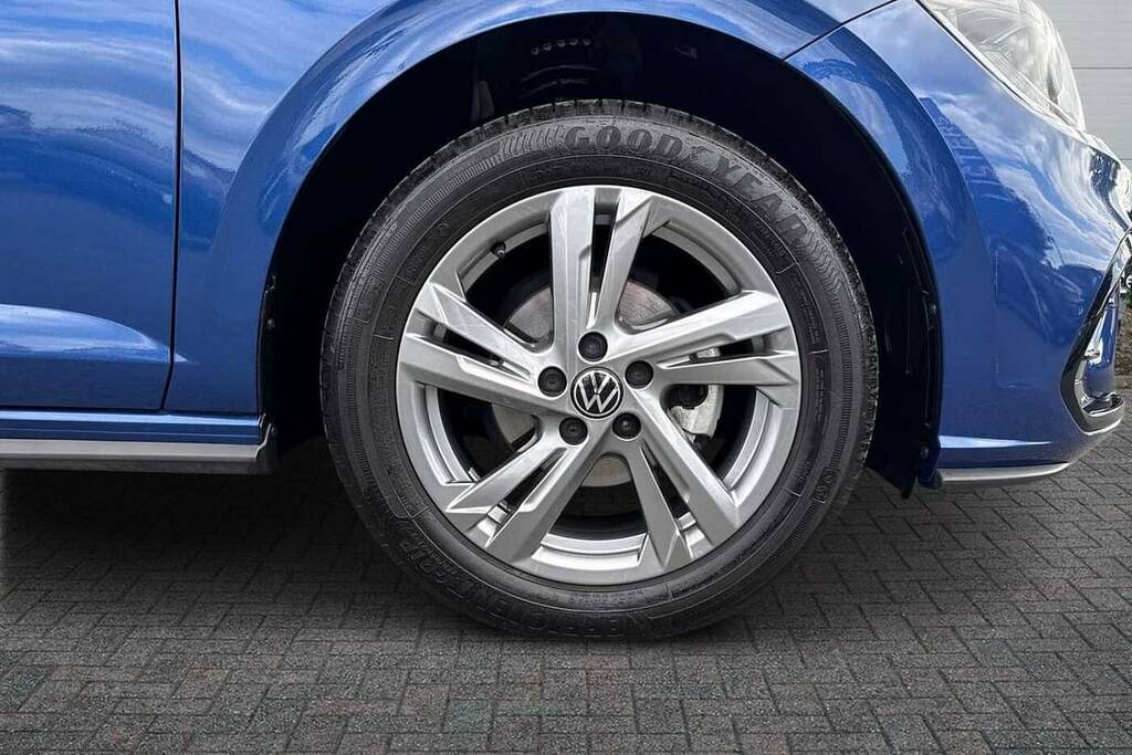 Volkswagen Polo 1.0 Tsi R-line Dsg VU24MYK Blue #5