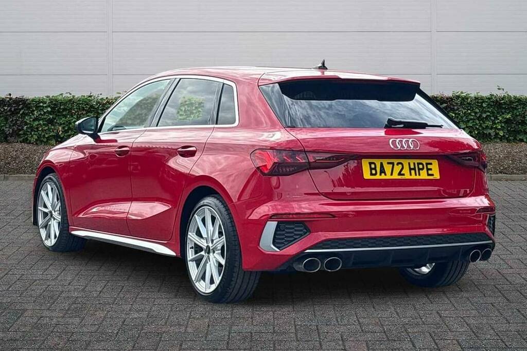 Audi A3 S3 Tfsi Quattro S Tronic BA72HPE Red #3