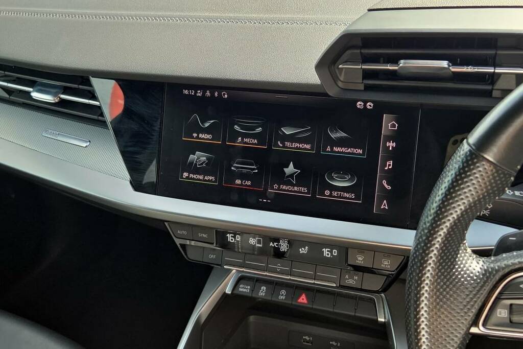 Audi A3 35 Tdi S Line S Tronic GF20YCW Black #3