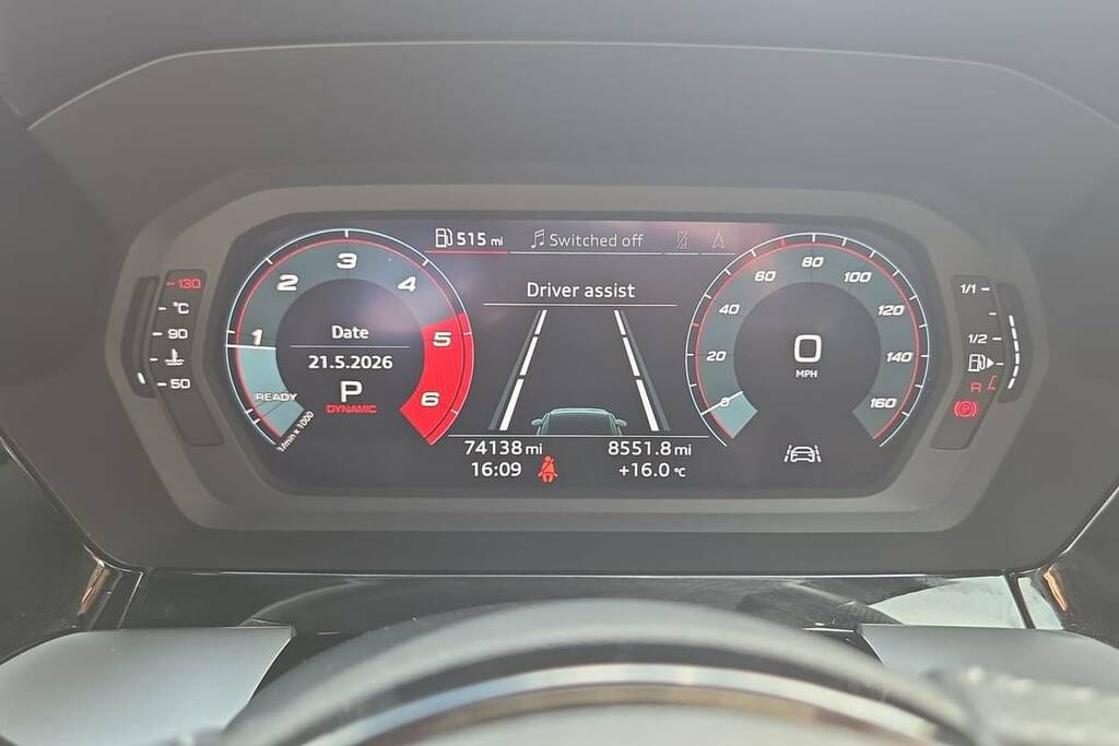 Audi A3 35 Tdi S Line S Tronic GF20YCW Black #5