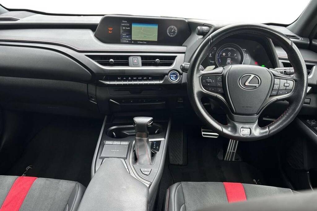 Lexus UX 250H 2.0 F-sport Cvt Nav LS22XLV Black #6