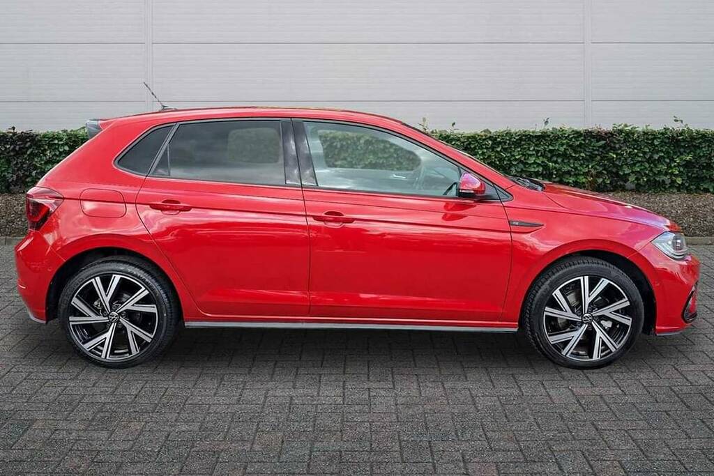 Volkswagen Polo 1.0 Tsi 115 R-line Dsg VN74XDV Red #4