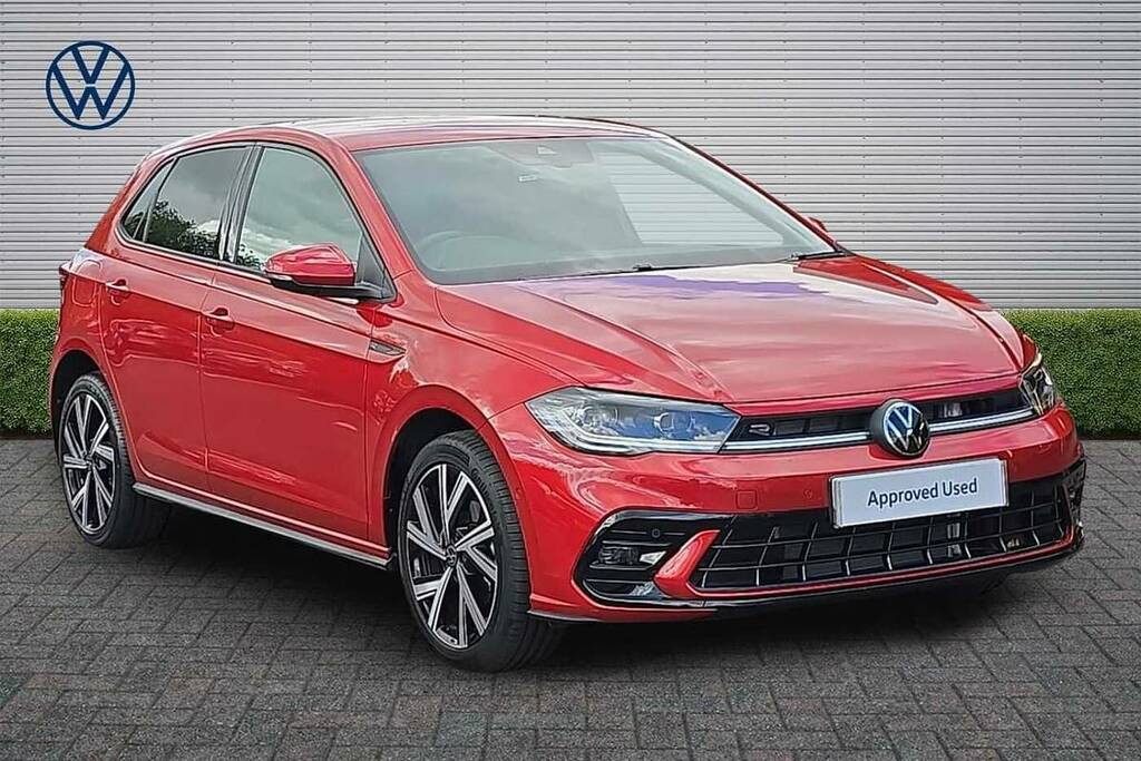 Volkswagen Polo 1.0 Tsi 115 R-line Dsg Red