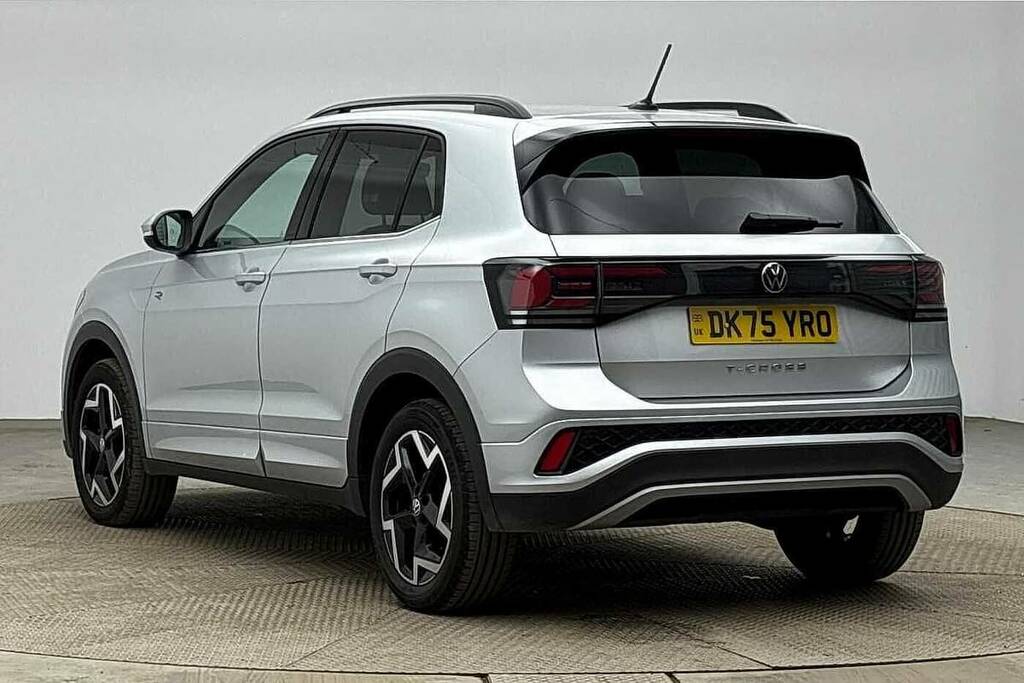 Volkswagen T-Cross 1.0 Tsi 115 R-line Dsg DK75YRO Silver #3