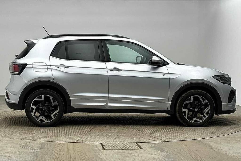 Volkswagen T-Cross 1.0 Tsi 115 R-line Dsg DK75YRO Silver #4