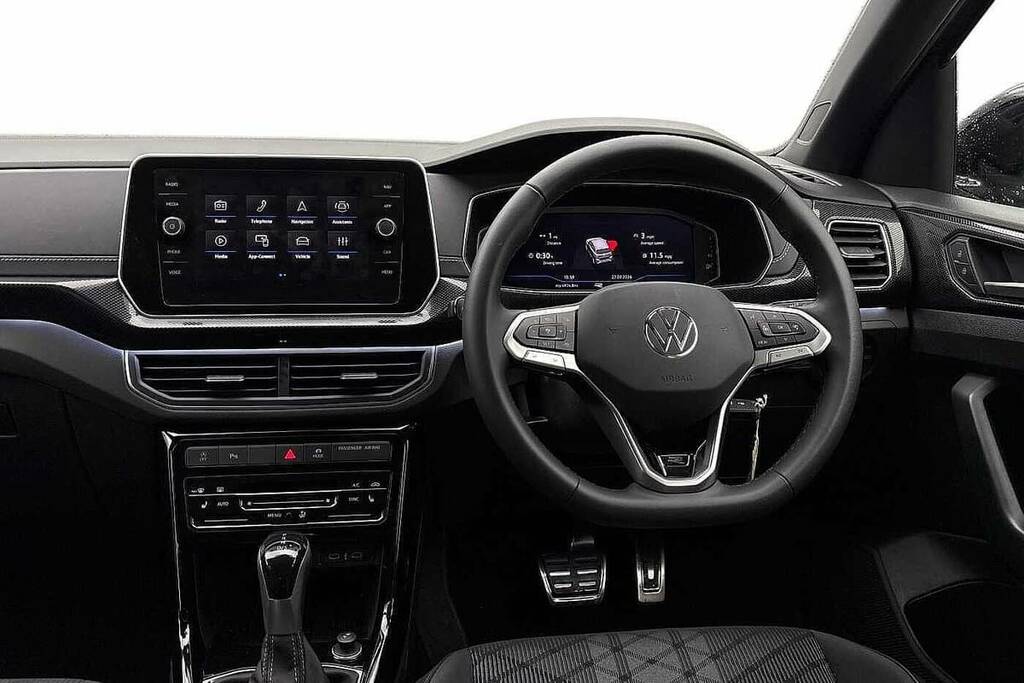 Volkswagen T-Cross 1.0 Tsi 115 R-line Dsg KN75TTV Black #2