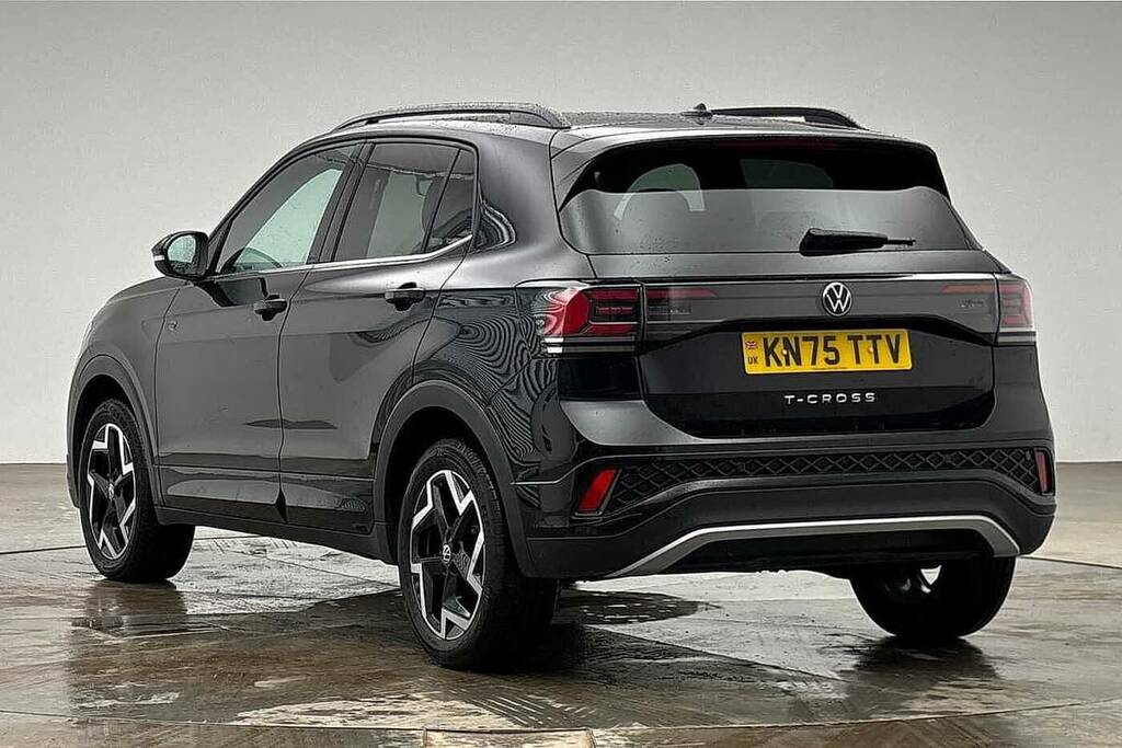 Volkswagen T-Cross 1.0 Tsi 115 R-line Dsg KN75TTV Black #3