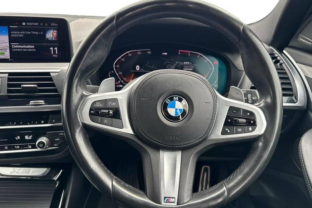 BMW X3 Xdrive20d Mht M Sport Step FG70XYM Blue #5