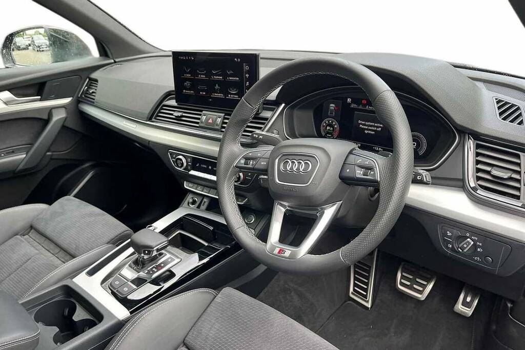 Audi Q5 45 Tfsi Quattro S Line S Tronic HG23UVW Black #6