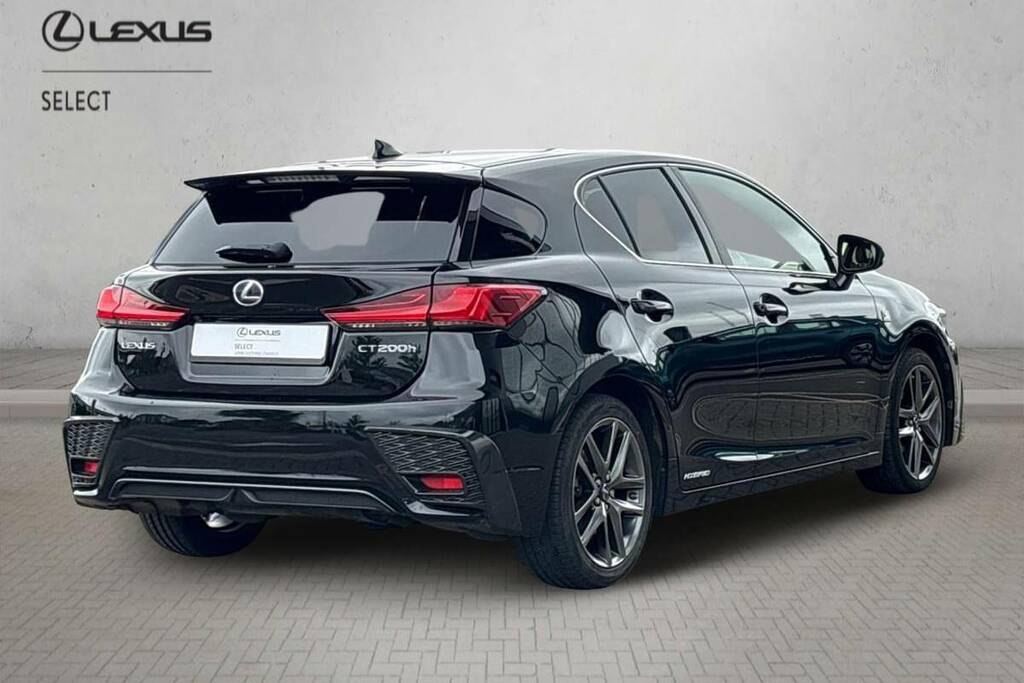 Lexus CT 200H 1.8 F-sport Cvt Black #2