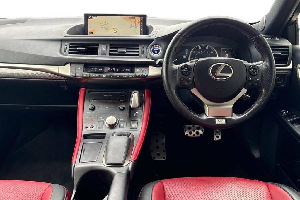 Lexus CT 200H 1.8 F-sport Cvt Black #6