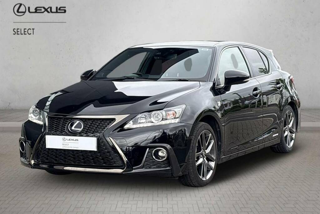 Lexus CT 200H 1.8 F-sport Cvt Black #3