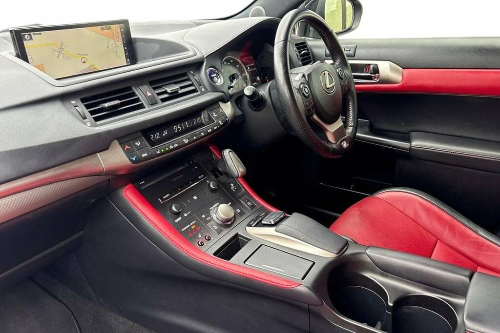 Lexus CT 200H 1.8 F-sport Cvt Black #5