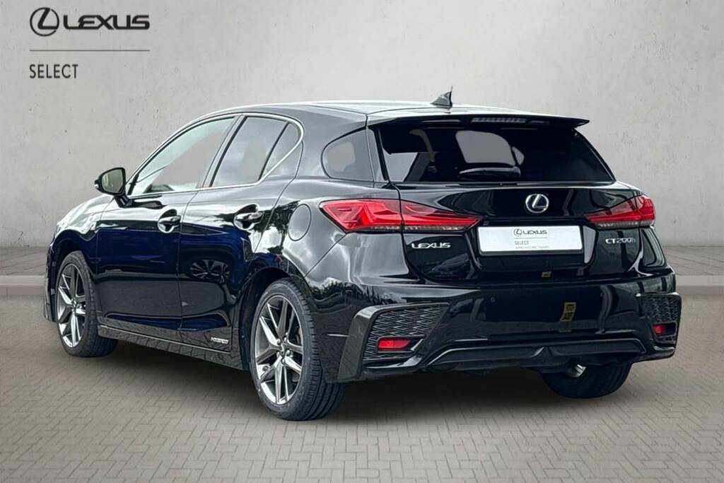 Lexus CT 200H 1.8 F-sport Cvt Black #4