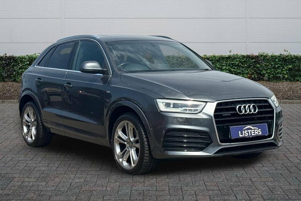 Audi Q3 2.0 Tdi 184 Quattro S Line Plus S Tronic Grey