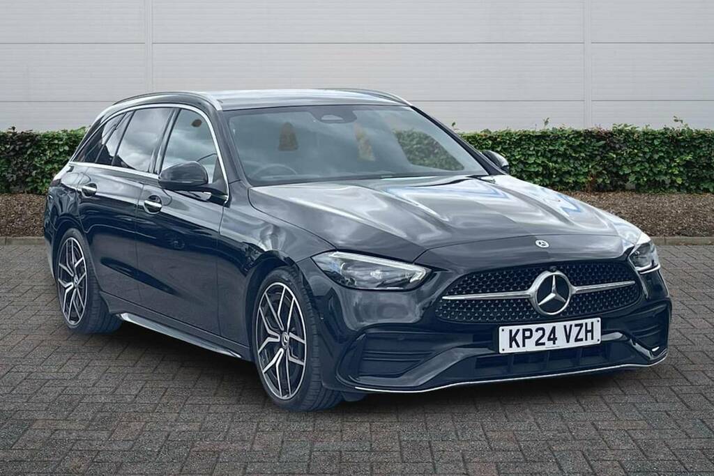 Mercedes-Benz C Class C200 Amg Line Premium Plus 9G-tronic Black #2