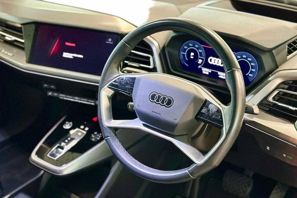 Audi Q4 E Tron 220Kw 50 Quattro 82Kwh Sport YM72TKJ Silver #6