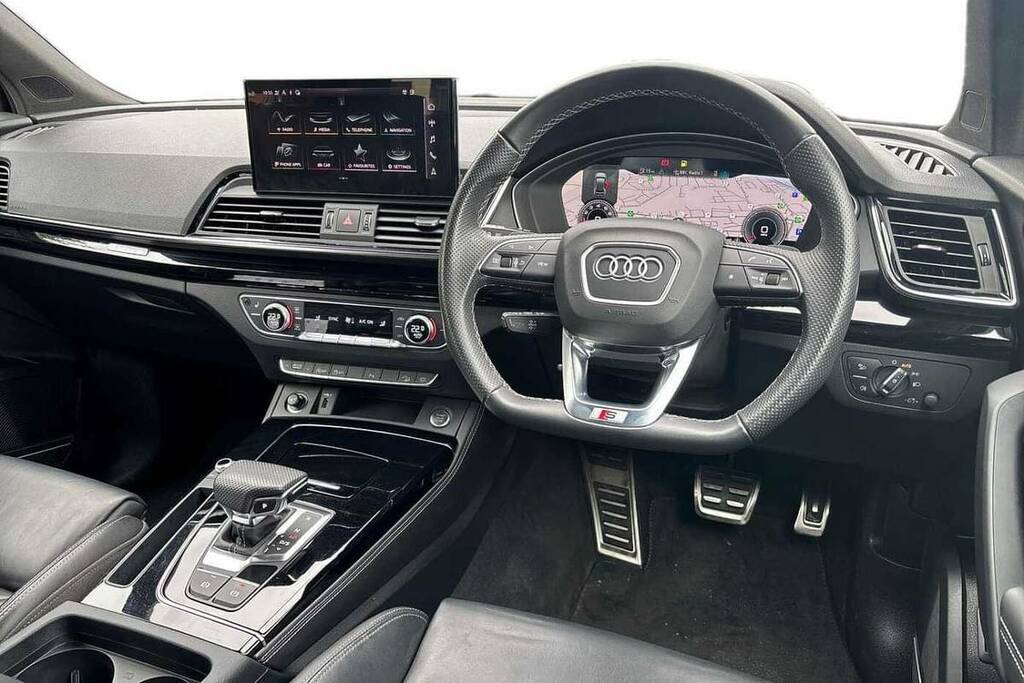 Audi Q5 45 Tfsi Quattro Edition 1 S Tronic WJ72HHV Black #6