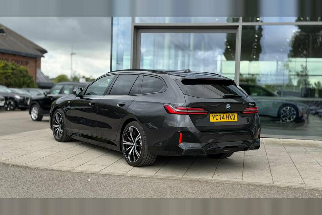 BMW 5 Series 530E M Sport Pro YC74HXD Grey #2