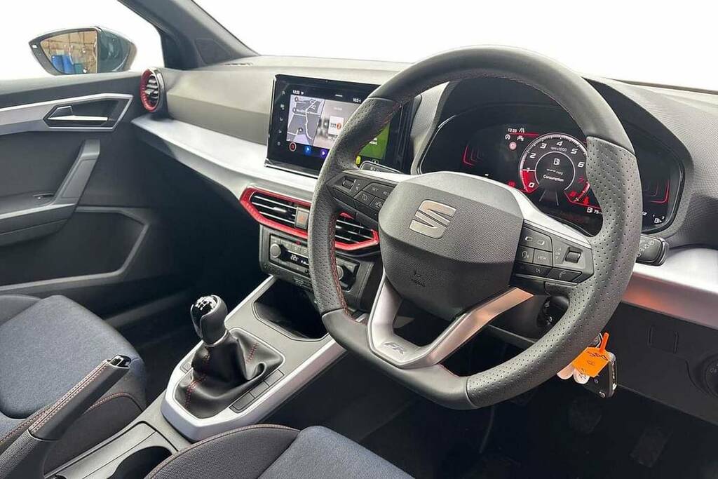 Seat Arona 1.0 Tsi 115 Fr VE75BJJ Black #6