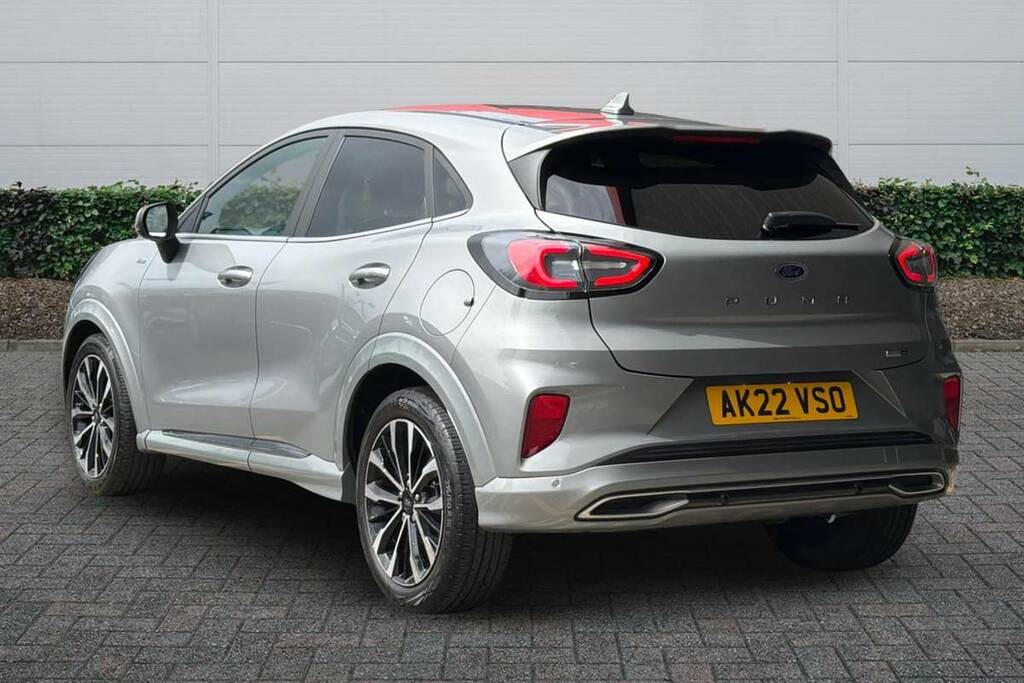 Ford Puma 1.0 Ecoboost Hybr Mhev 155 St-line Vignale Dct AK22VSO Silver #5