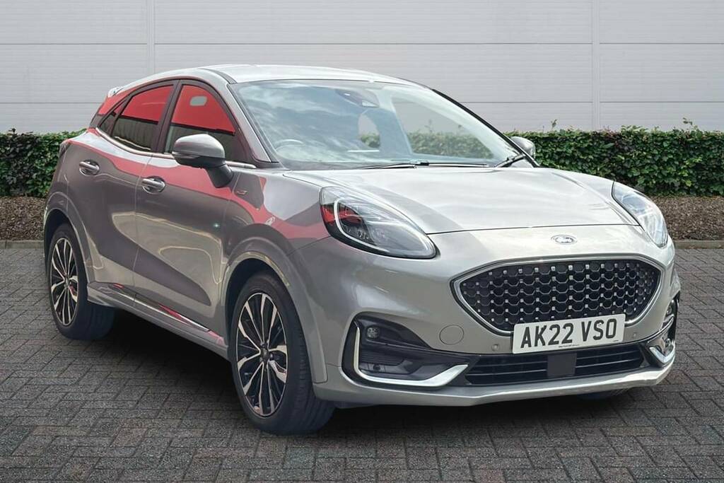 Ford Puma 1.0 Ecoboost Hybr Mhev 155 St-line Vignale Dct Silver